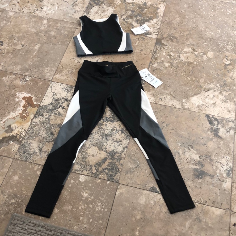 Adorable workout set from Zara.